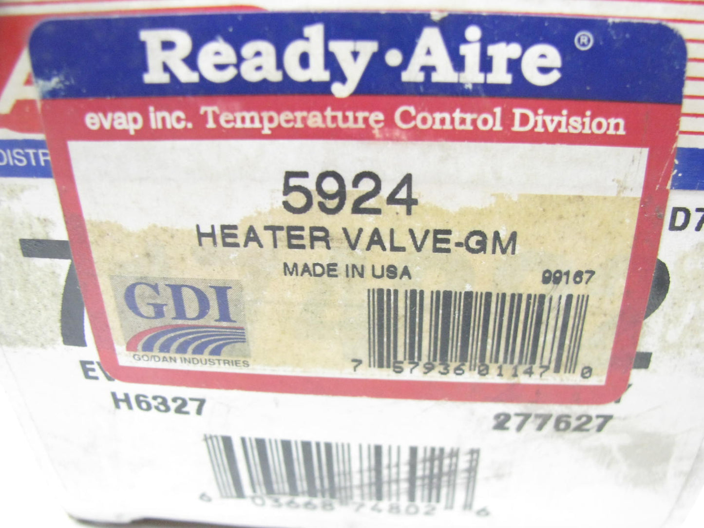 Ready Aire 5924 HVAC Heater Control Valve 1985-1987 Cadilac Fleetwood & Deville
