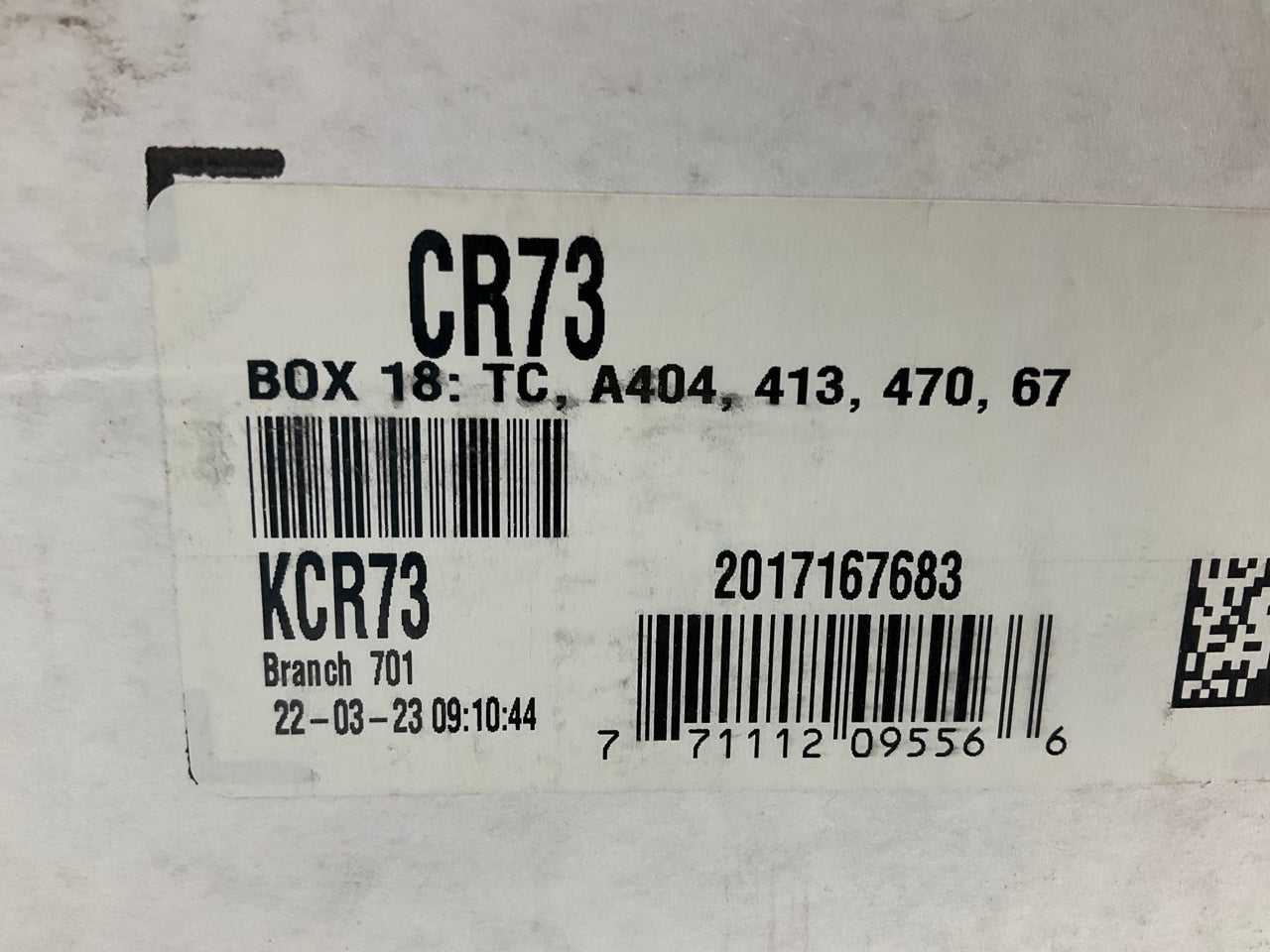 REMAN. Recon CR73 Torque Converter