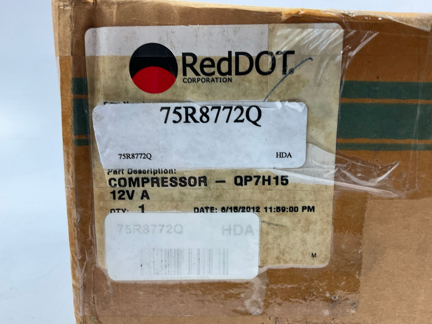 Red Dot 75R8772Q A/C Compressor - Replaces 98551