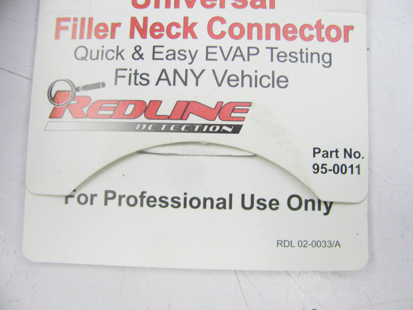 Redline 95-0011 Universal Filler Neck EVAP Testing Connector