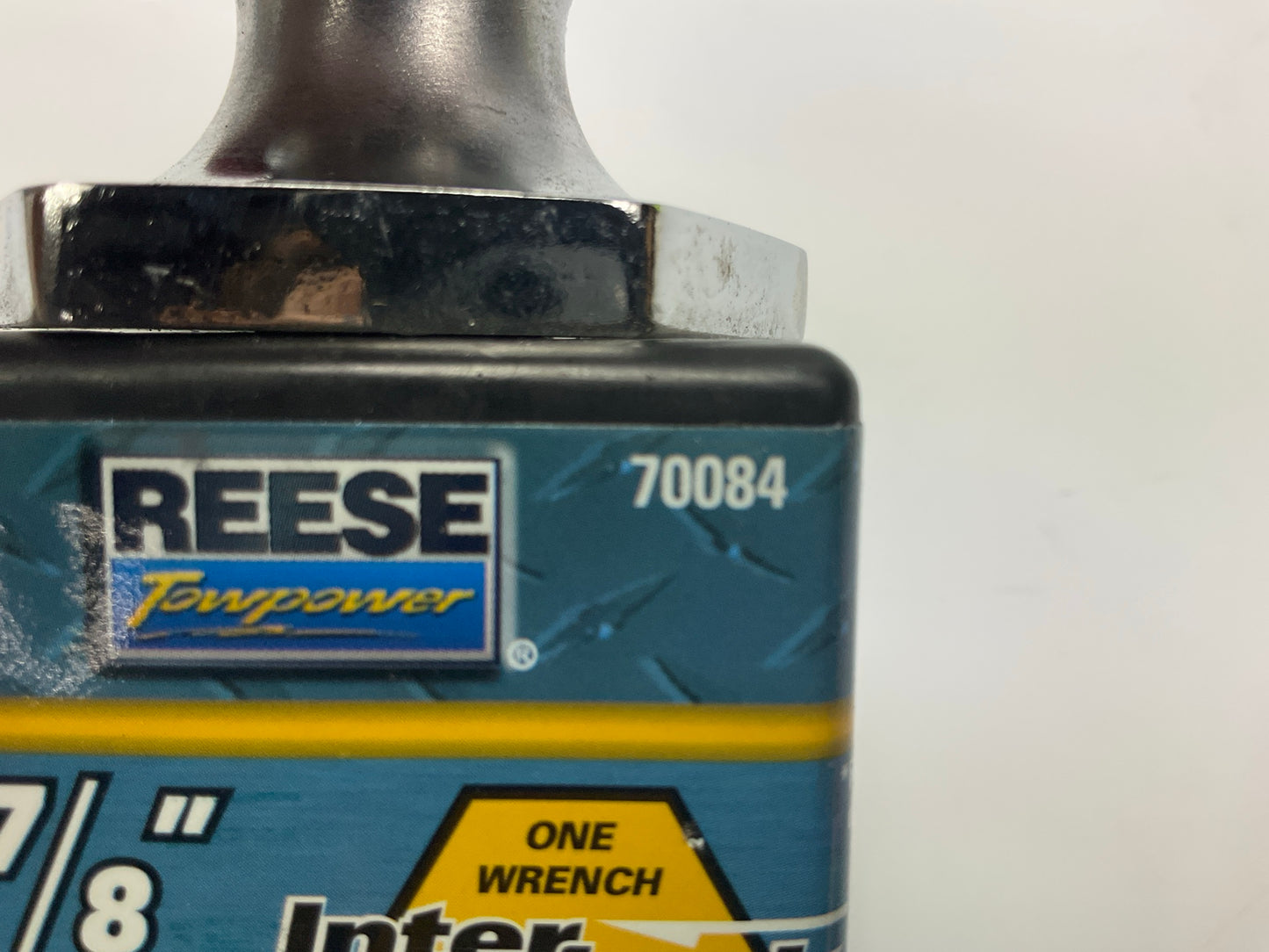 Reese Towpower 70084 Chrome Hitch Ball 1-7/8'', 3/4'' Shank, 2000 Lb. Capacity