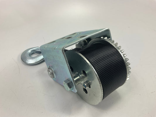 Reese 7019400 Trailer Winch, Single-Speed, 600 Lbs. Capacity, 15 Foot Strap