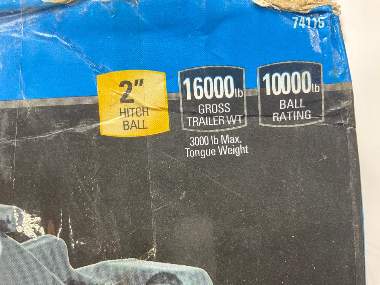 Reese 74116 Pintle Hook Ball Combination, Bolt-On, 16000lb Hook, 10000lb 2'' Ball