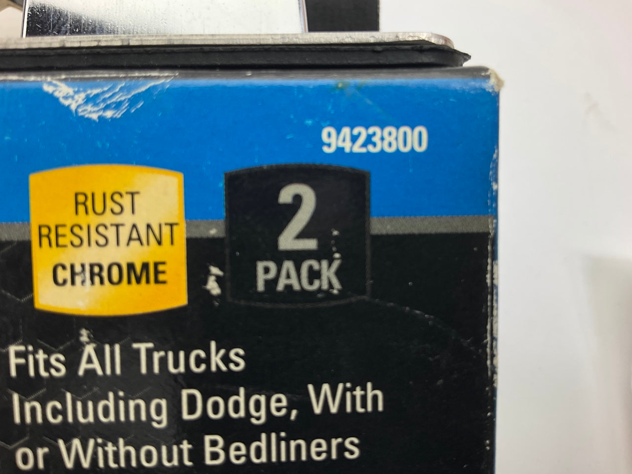 REESE 9423800 Pick-up Truck Universal Chrome Anchor Point 2-Pk Truck Bed Anchors