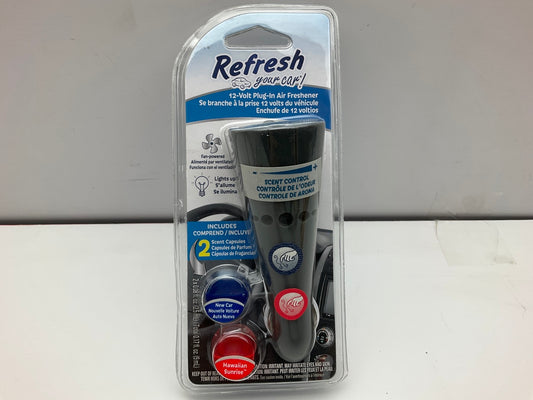 Pack Of 7 - Refresh Your Car 12 Volt Plug In Air Freshener 12V