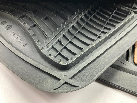 Remington 725-14 4-Piece Front & Rear Heavy Duty Rubber Floor Mats 27.5''x18.5''