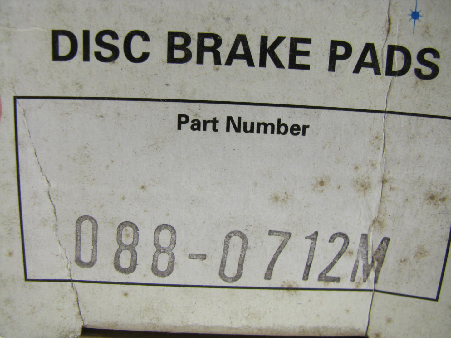 Repco 088-0712M Front Disc Brake Pad Set - Semi-Metallic