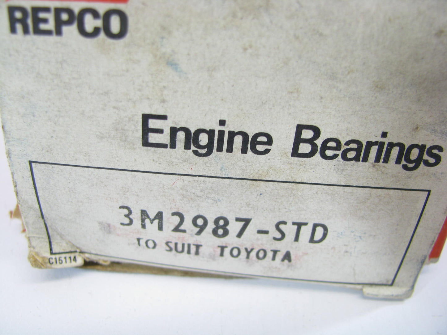 Repco 3M2987 Engine Main Bearings - Standard 1968-1969 Toyota 1.9L-L4