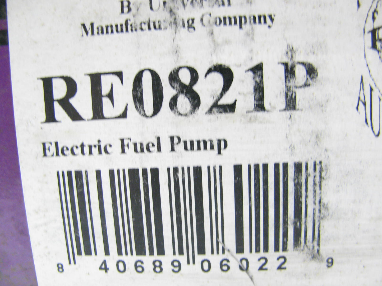 Retech RE0821P Reman Electric Fuel Pump For 1999-2002 Mercury Villager