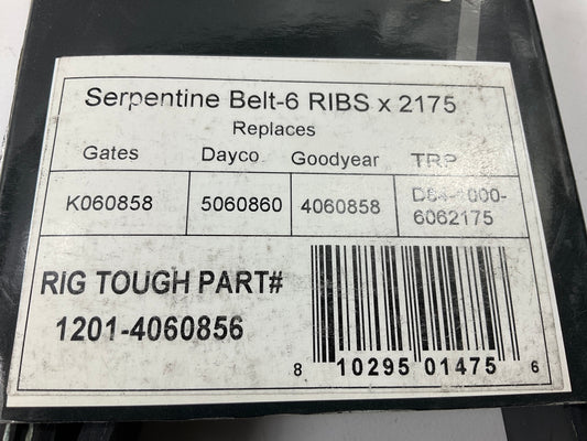 Rig Tough 1201-4060856 Serpentine Belt