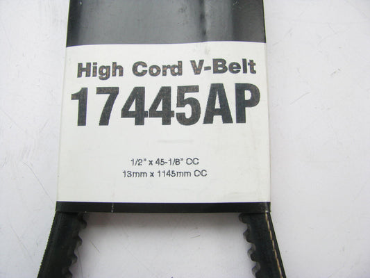 Roadmax 17445AP Accessory Drive Belt - 0.53'' X 44.50'' - 36 Degree