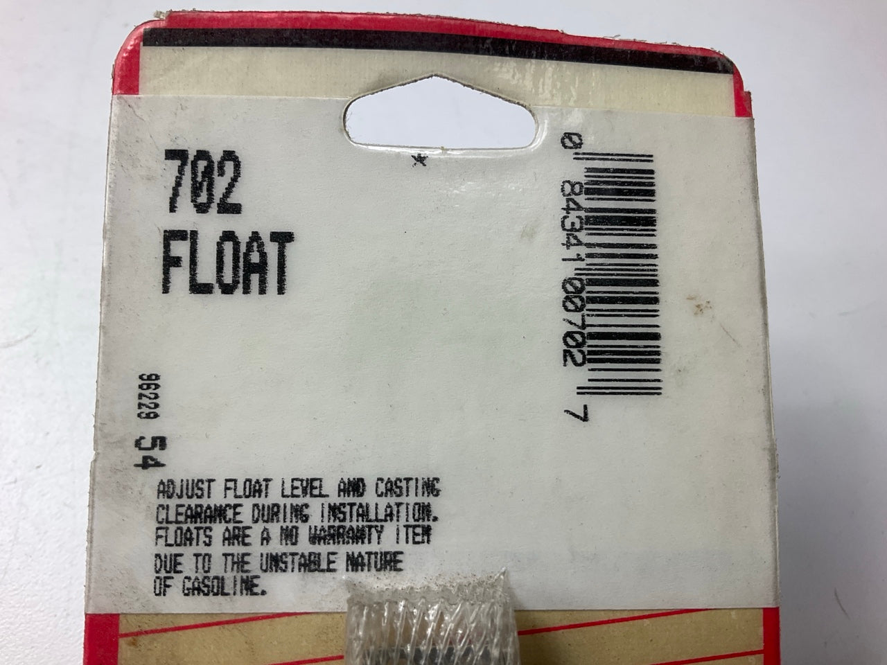Roadpro 702 Carburetor Float - Rochester 4-BBL Quadrajet