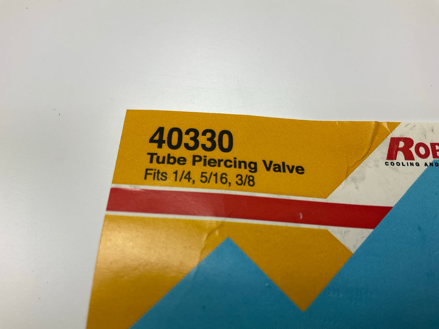 Robinair 40330 Line Tube Piercing Valve For 3/16'', 1/4'', 5/16'', And 3/8'' OD