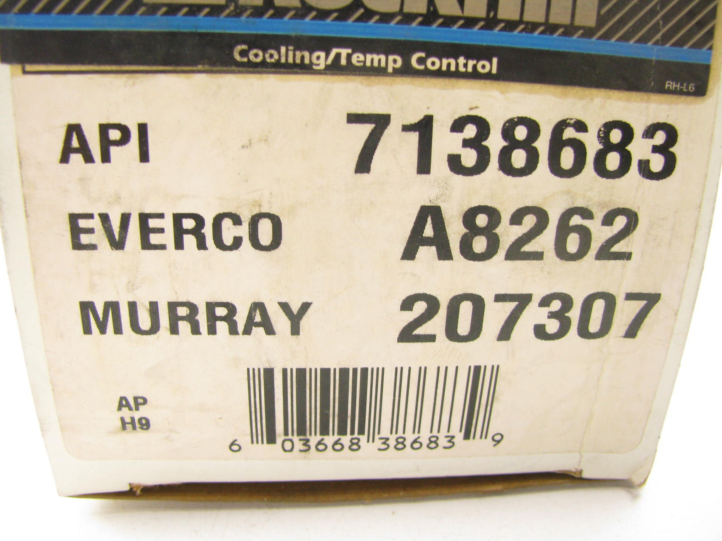 Rockhill 7138683 A/C Expansion Valve - Front / Rear - A8262 207307
