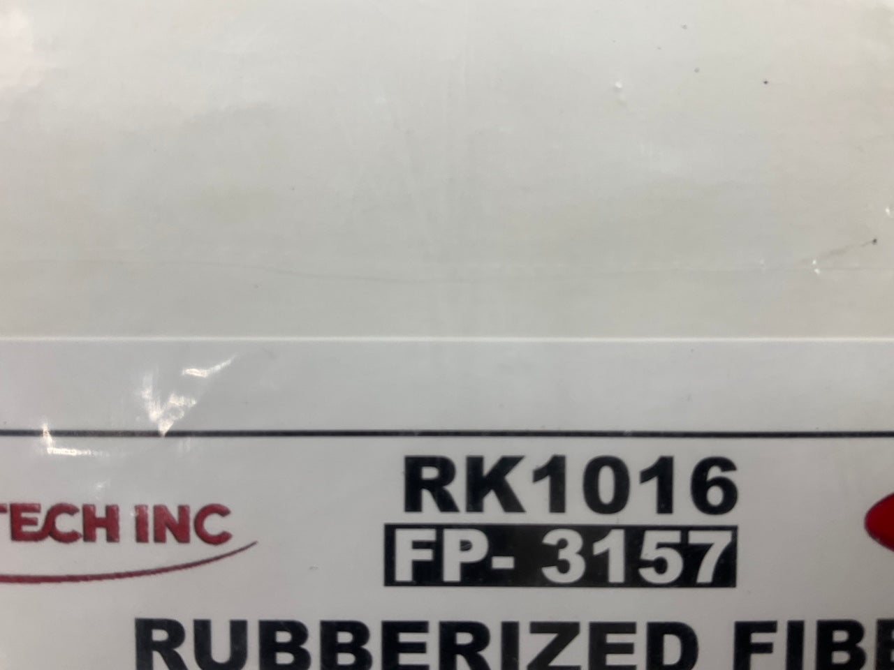 Rol-tech RK1016 Rubberized Fiber Gasket Material Roll 26'' X 10'' X 1/32''