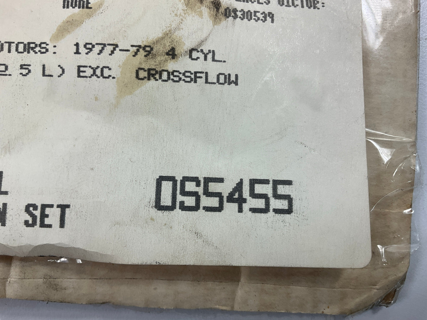 Rol Gasket OS5455 Engine Oil Pan Gasket Set