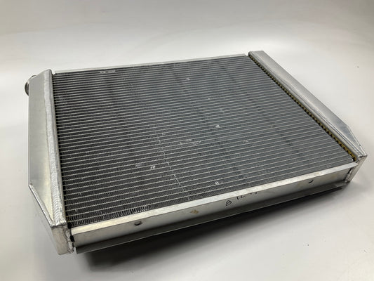 Ron Davis 1S-26193 Stock Car Racing Chevy Style Aluminum Radiator 26''X19''X3''