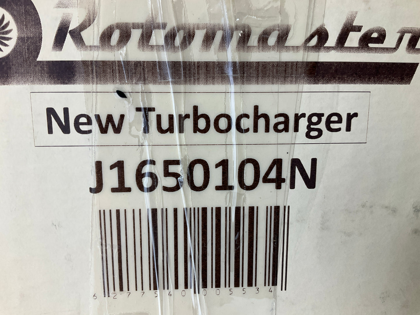 REMAN. Rotomaster J1650104N Turbocharger Turbo