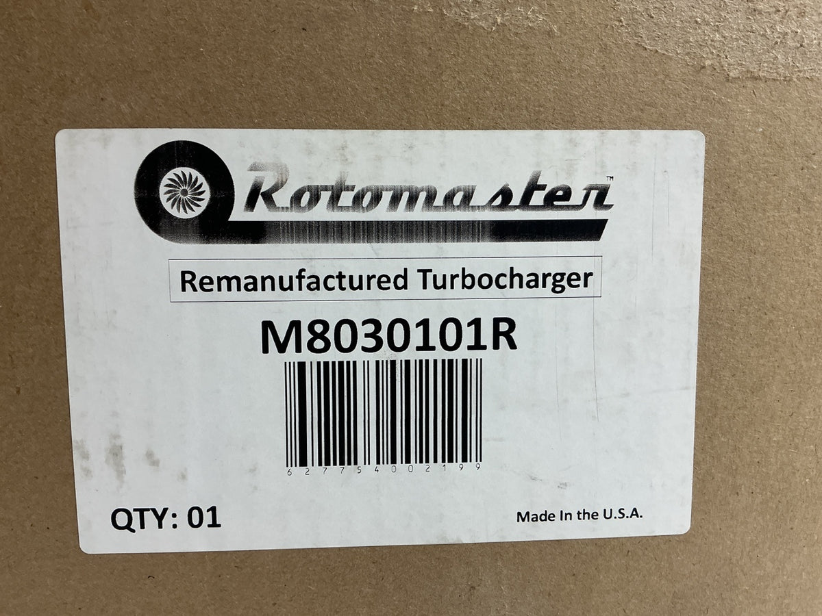 REMAN. Rotomaster M8030101R Front Turbocharger Turbo