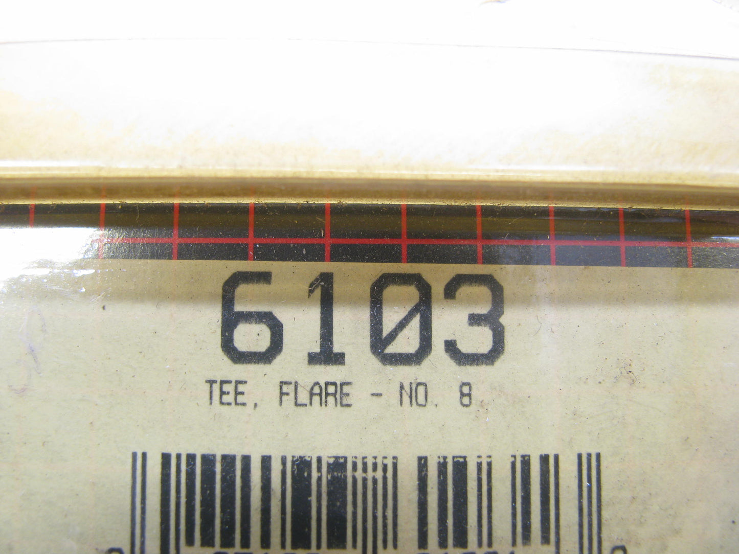 , -8AN , AN Tee Fitting Adapter, Blue Aluminum Russell Performance 661030
