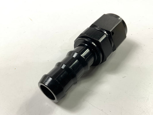Russell 624033 Hose End Twist Lok Straight -10 Blk Anodized