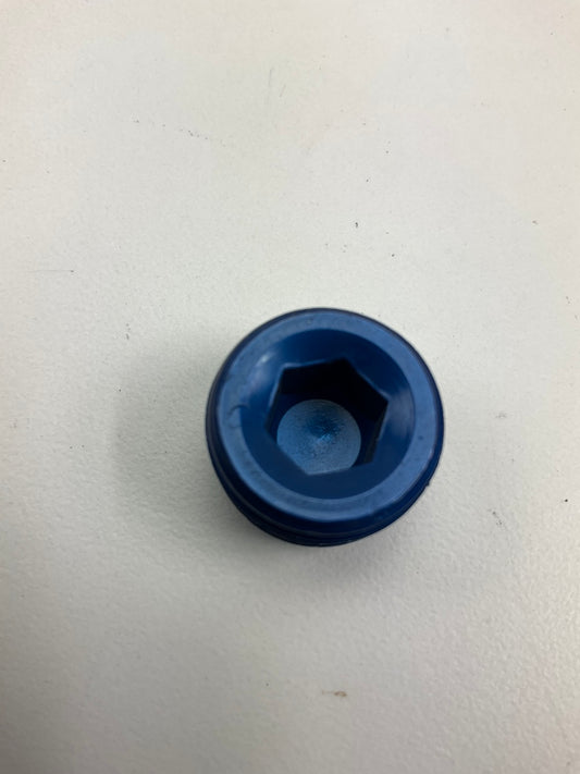 Russell 662060 Allen Socket Pipe Plug Blue Anodized 1/2 In. Plug Size 1/2'' NPT