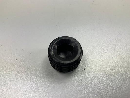 Russell 662063 Allen Socket Pipe Plug 1/2'', Black