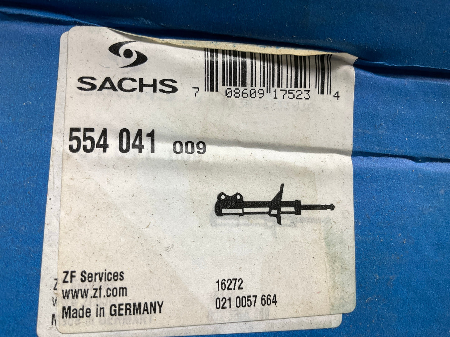 Sachs 554041 Front Strut For 2001-2002 Volvo V70, 2003-2007 Volvo XC70