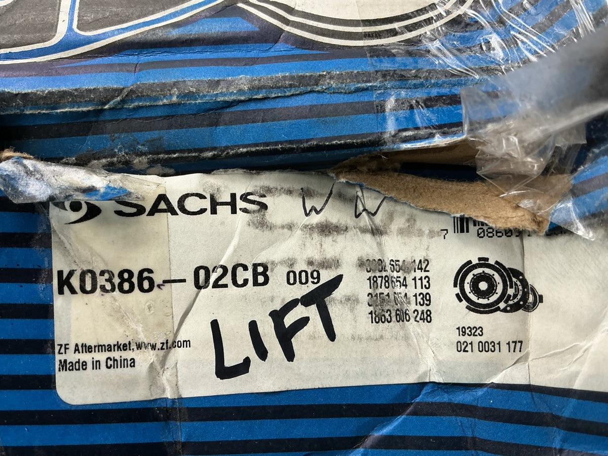Sachs K0386-02CB Clutch Kit