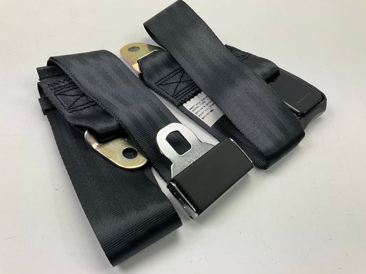 Safetboy STBSB2LSBK 2-Point Non-Retractable Lap Seat Belt (One Belt As Shown)
