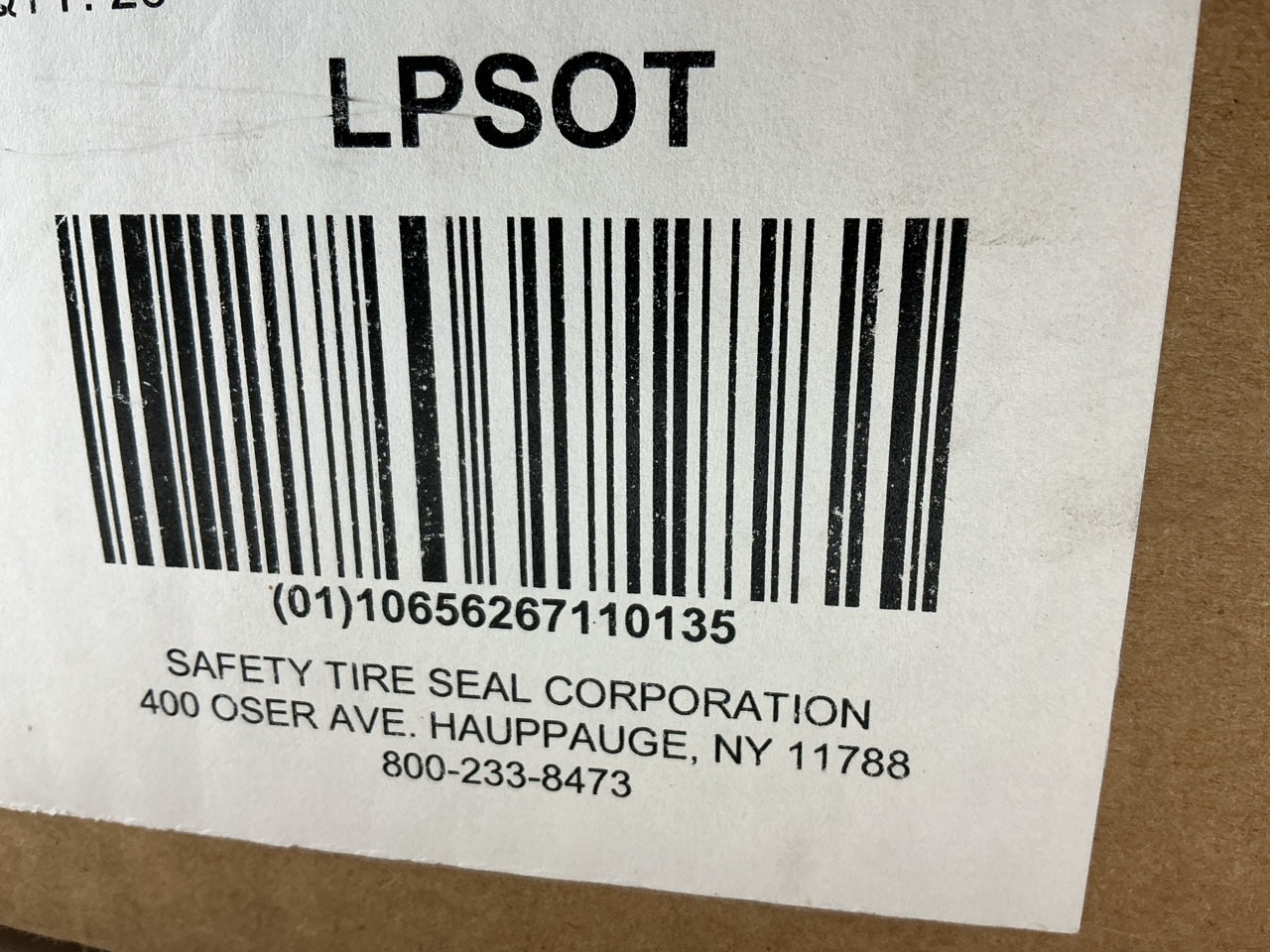 Safety Seal LPSOT T-Handle Side Open Needle Tool For Tire Patch Repair