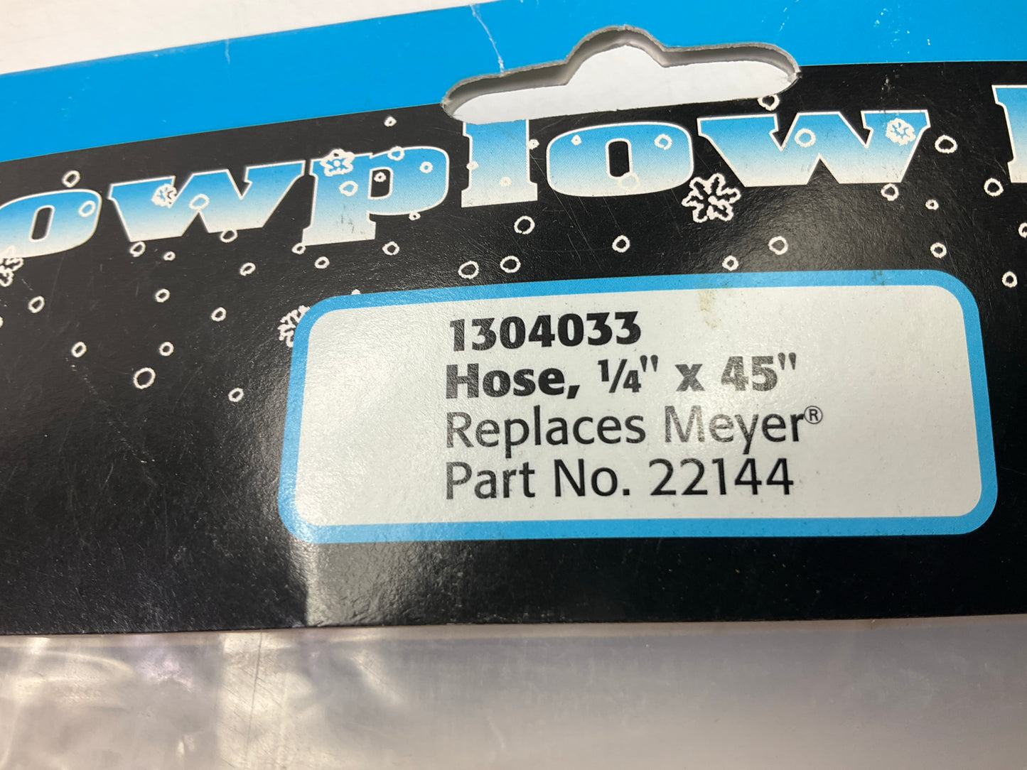SAM 1304033 Meyer Snow Plow Replacement Hose 1/4'' MPR X 45'' FPR Hose (E-60)