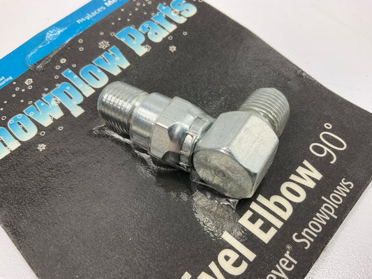 SAM 1304055 Swivel 90° Elbow Snow Plow 1/4'' Male NPT, Replaces Meyer 21855