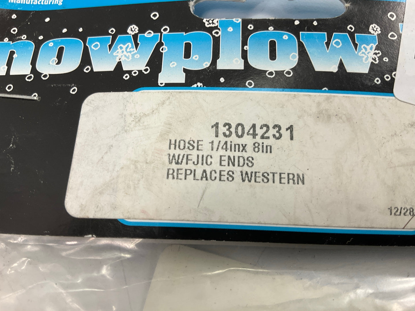 SAM 1304231 Snow Plow Homesteader Lift Hose 1/4 X 8'' FJIC Ends, 56765, 56832