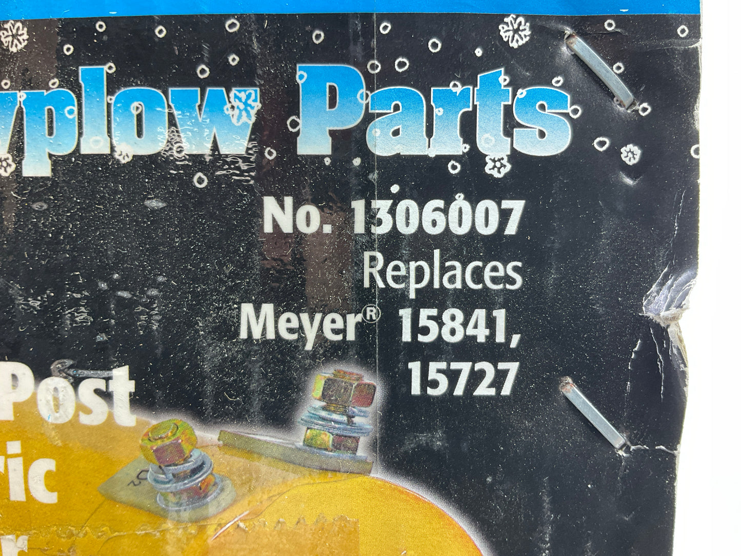 1306007 Snow Plow 4 1/2'' Dual Post Electric Motor Meyer 15841 / 15727 OEM 15689