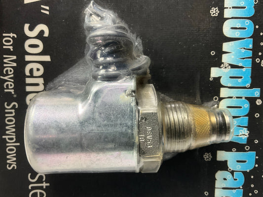 Snowplow Part S.A.M. 1306015 ''A'' Solenoid 3/8'' Stem Replaces Meyer 15356