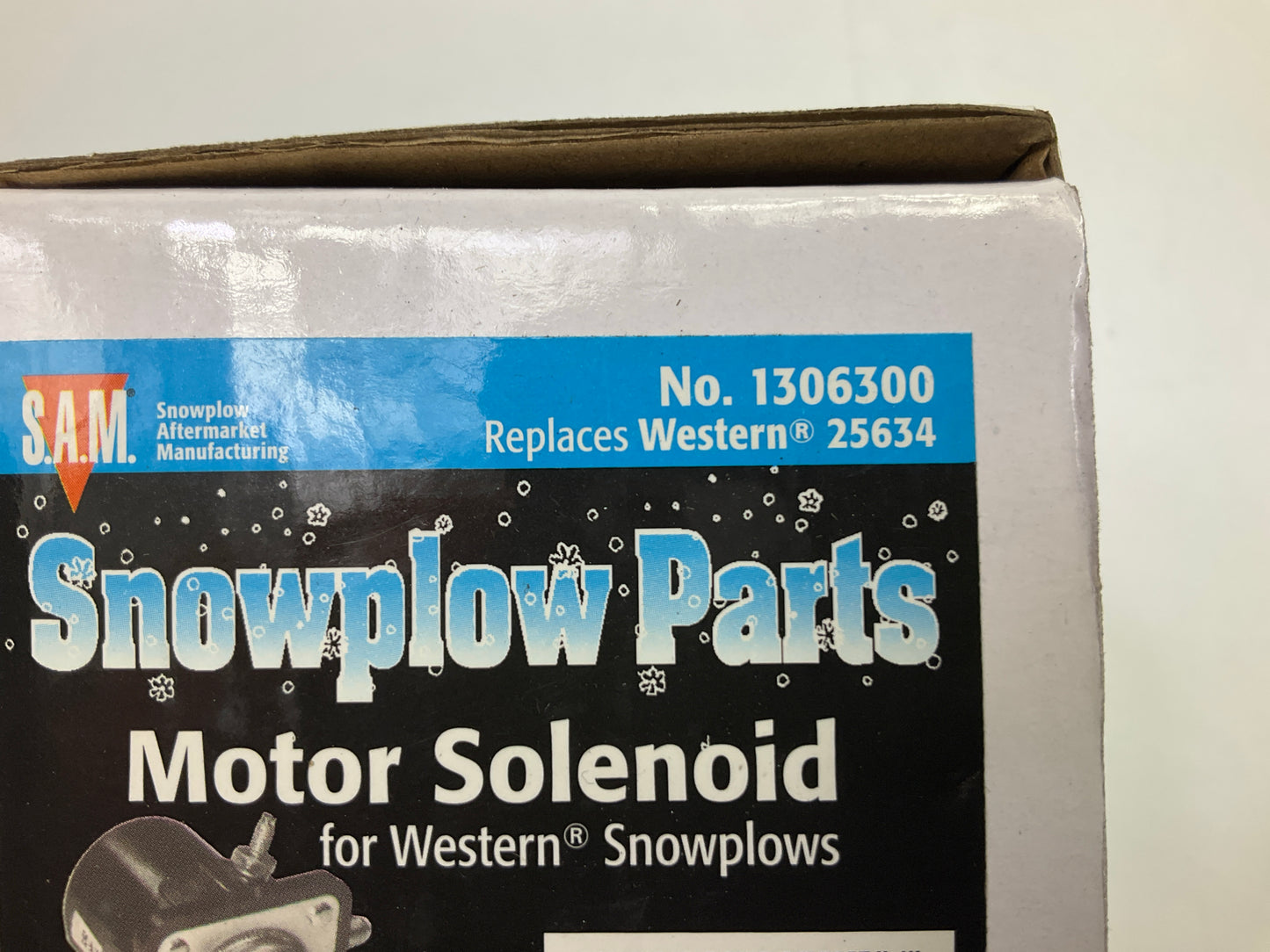 SAM 1306300 Snow Plow Motor Solenoid 12 Volt - Replaces Western 25634