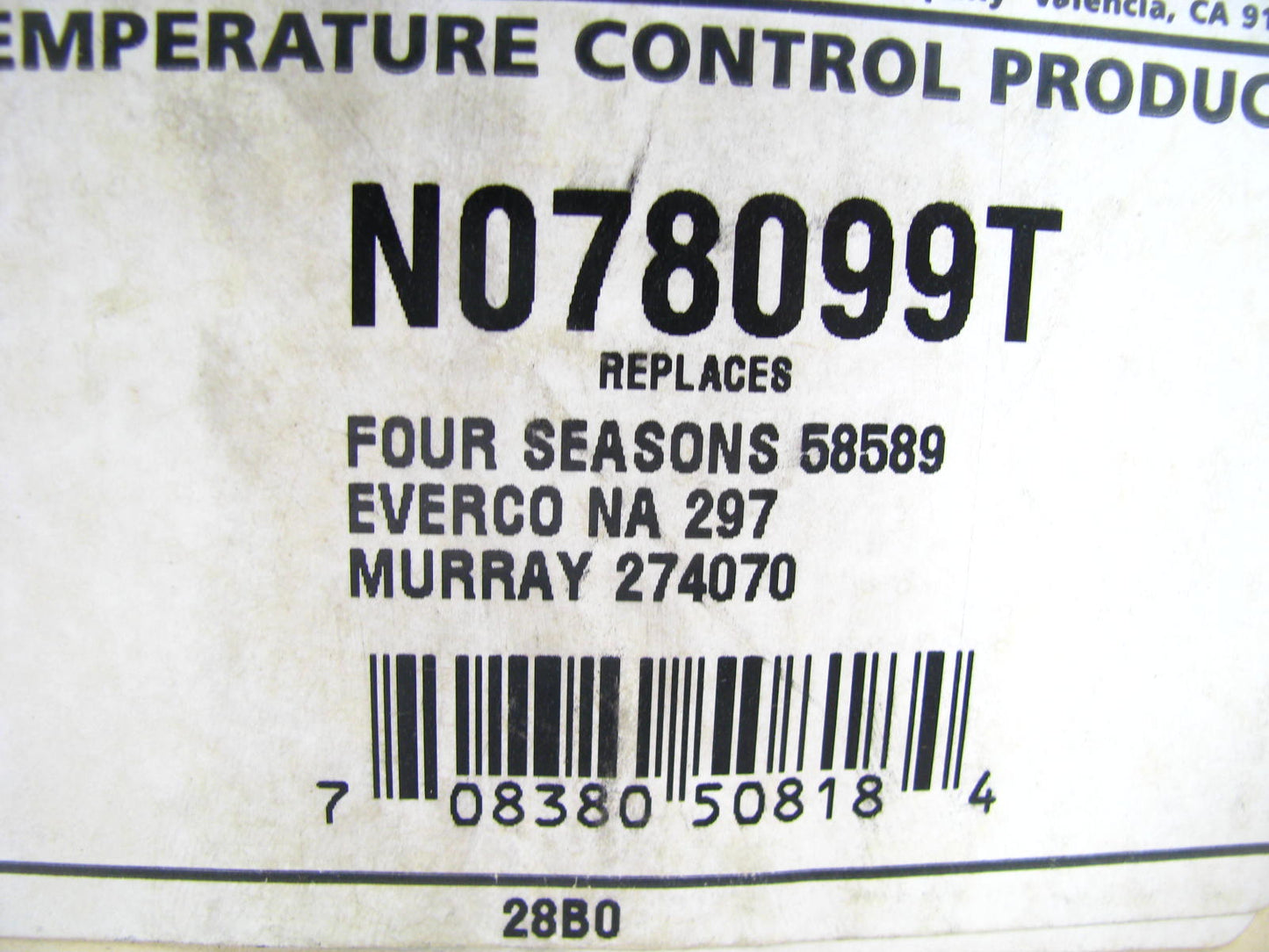 NEW IN BOX - Genuine Sanden N078099T A/C Compressor