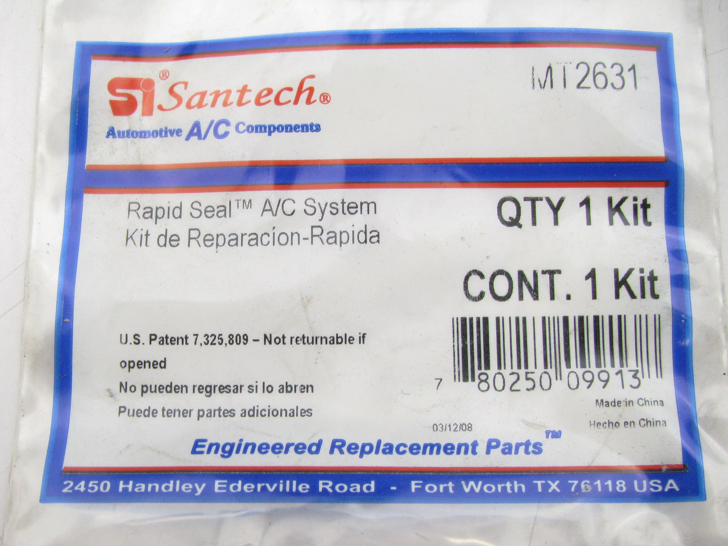 Santech MT2631 A/C System O-Ring And Gasket Kit