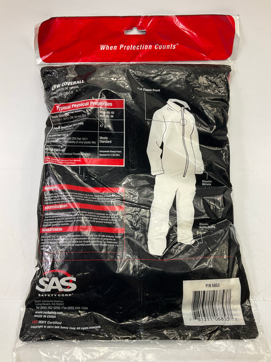 SAS Safety 6853 Gen-Nex All-Purpose Painting Paint Suit Coveralls - Large