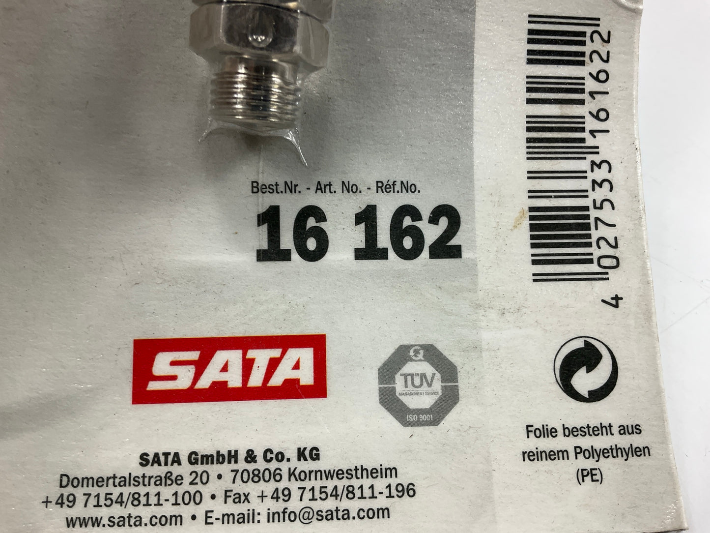 SATA 16162 Swivel Joint - SATAjet X 5500 Jet 2000, 3000, 4000 DIGITAL Spray Gun