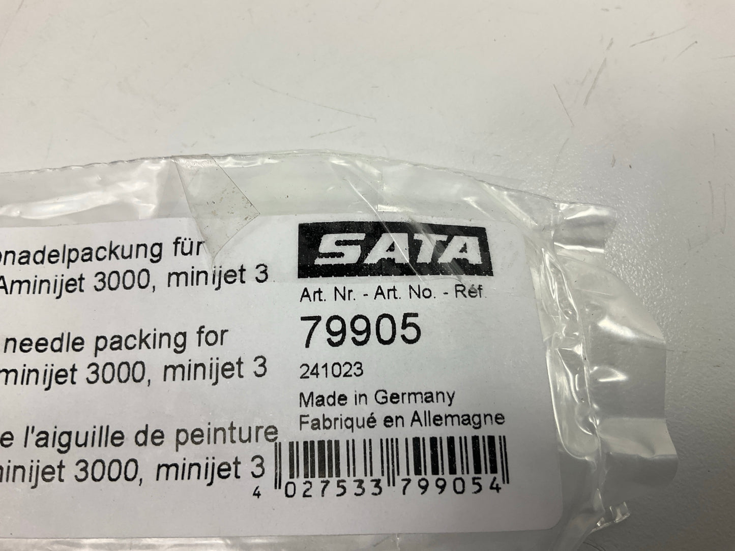Sata 79905 Mini Jet 1,2,3,4 & 3000 Needle Packing Service Set