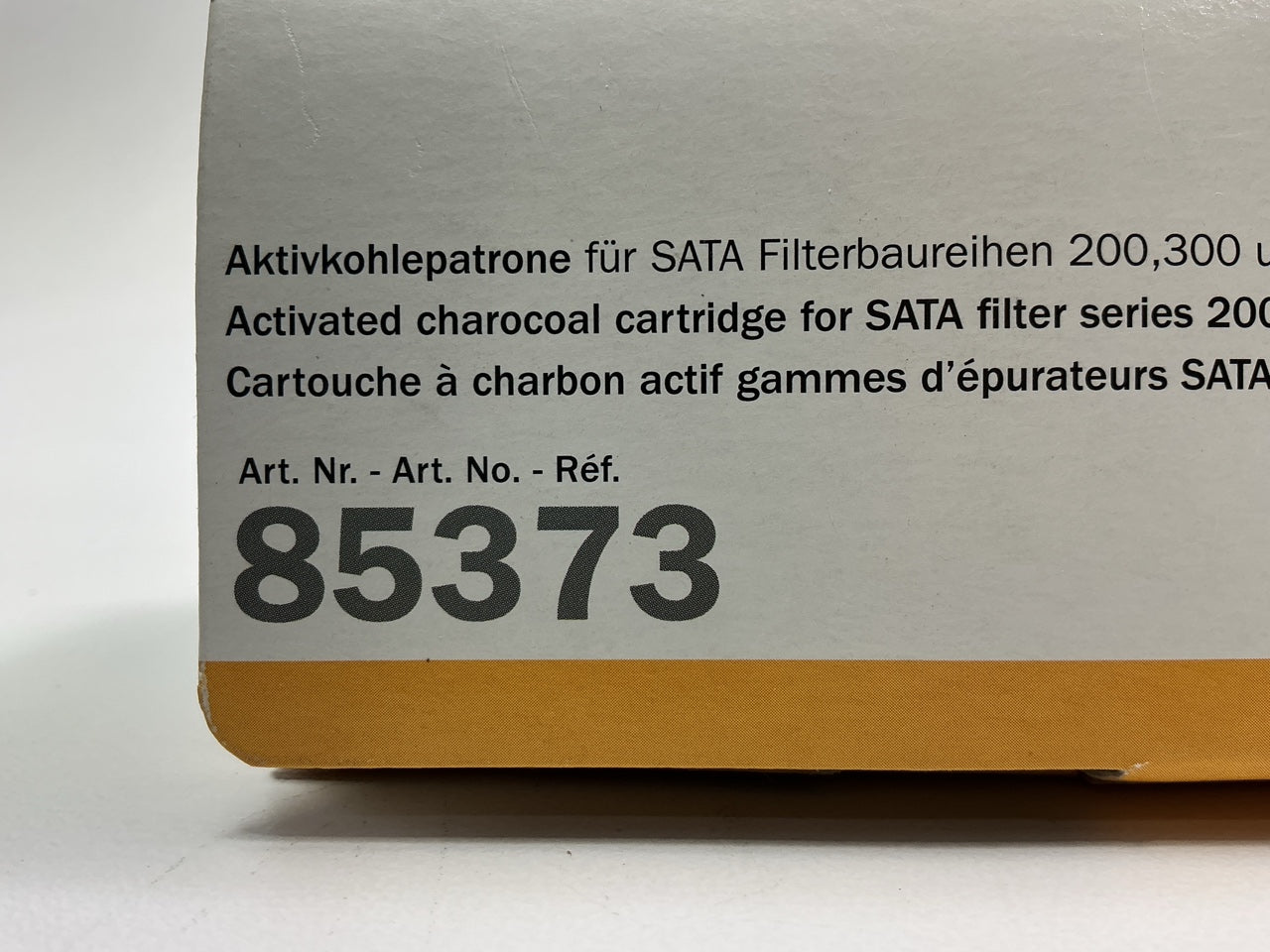 Sata 85373 Activated Charcoal Cartridge For SATA Filter Series 200, 300 And 400