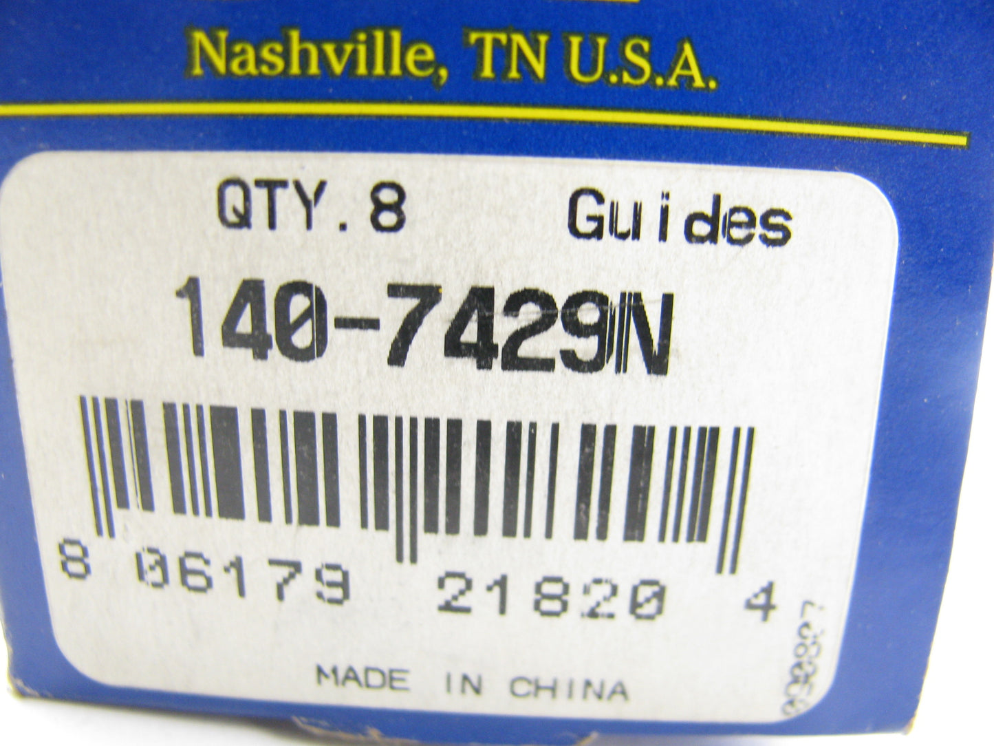 (8) Sb International 140-7429N Engine Valve Guides - Intake Side