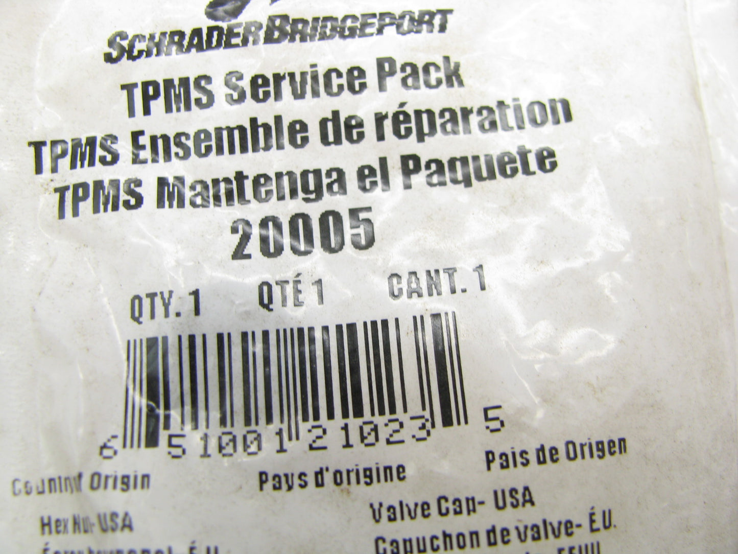 (4) Schrader 20005 TPMS Tire Pressure Monitor Sensor Service Kit