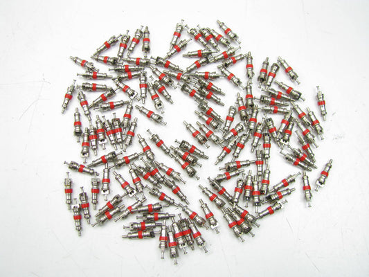 (100) SCHRADER 468-20055 TPMS Nickel Plated Valve Cores