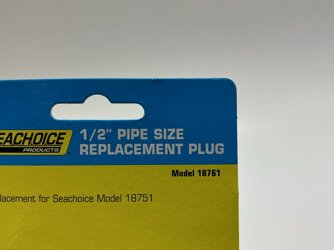 Seachoice 18761 Boat Brass Drain Plug 1/2'' Pipe Thread Universal Boat Bilge