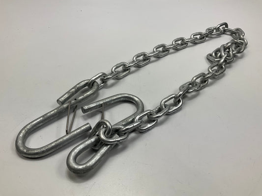Seachoice 51271 Trailer Safety Chain, Galvanized Steel - 7/32 Inch X 36 Inch