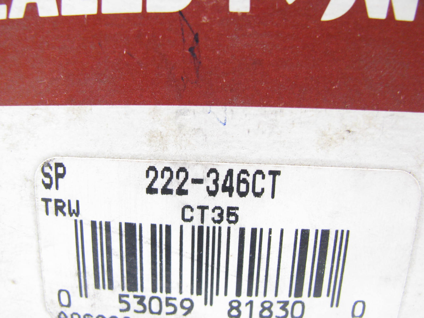 Sealed Power 222-346CT Timing Chain Tensioner - 1981-1985 Mazda 1.5L I4