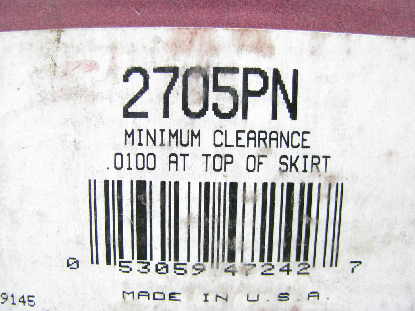 Sealed Power 2705PN STD Piston For Industrial Diesel Engines